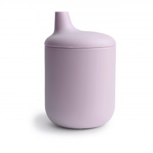 Mushie čaša s kljunom - Soft Lilac