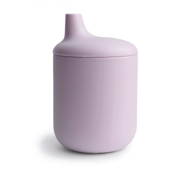 Mushie čaša s kljunom - Soft Lilac