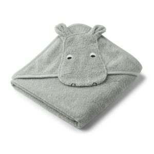 LIEWOOD DJEČJI RUČNIK S KAPULJAČOM I UŠIMA-HIPPO