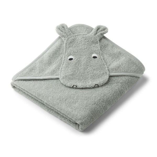 LIEWOOD DJEČJI RUČNIK S KAPULJAČOM I UŠIMA-HIPPO