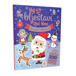 Dječja bojanka- Moj blještavi Djed Mraz