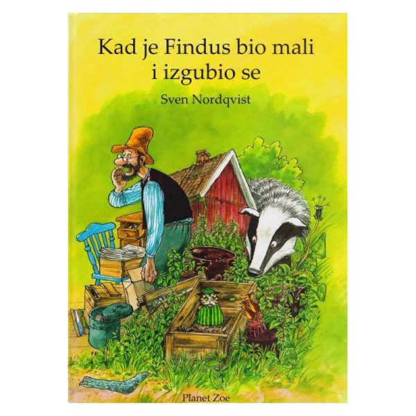 djecja-slikovnica-Kad je Findus bio mali i izgubio se (serija Pettson i Findus)