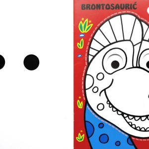 Bojanka-VESELE MASKE-Dinosauri 1