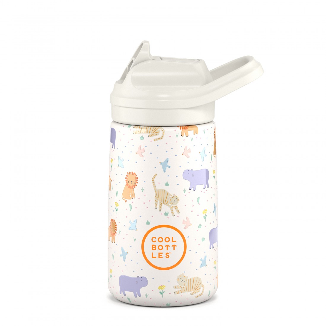 Cool Bottles dječja boca od nehrđajućeg čelika 350 ml - Roar Time