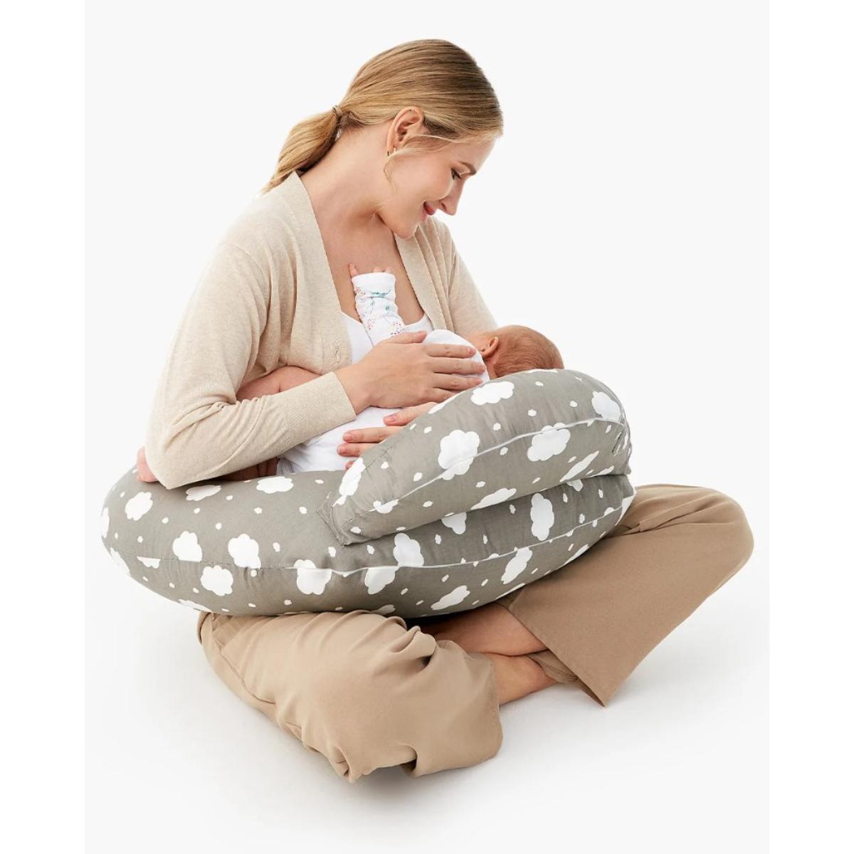 Momcozy višenamjenski jastuk za dojenje Grey - Slika 3