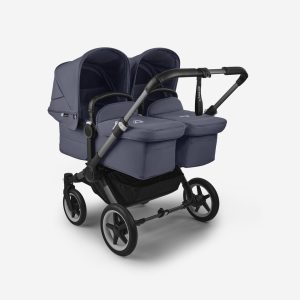 Bugaboo Donkey 5 Twin Complete Graphite- Stormy Blue