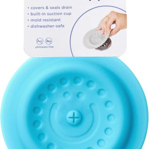 Ubbi® poklopac za odvod u kadi, mekani čep za odvod s vakuumskom čašicom - Slika 3