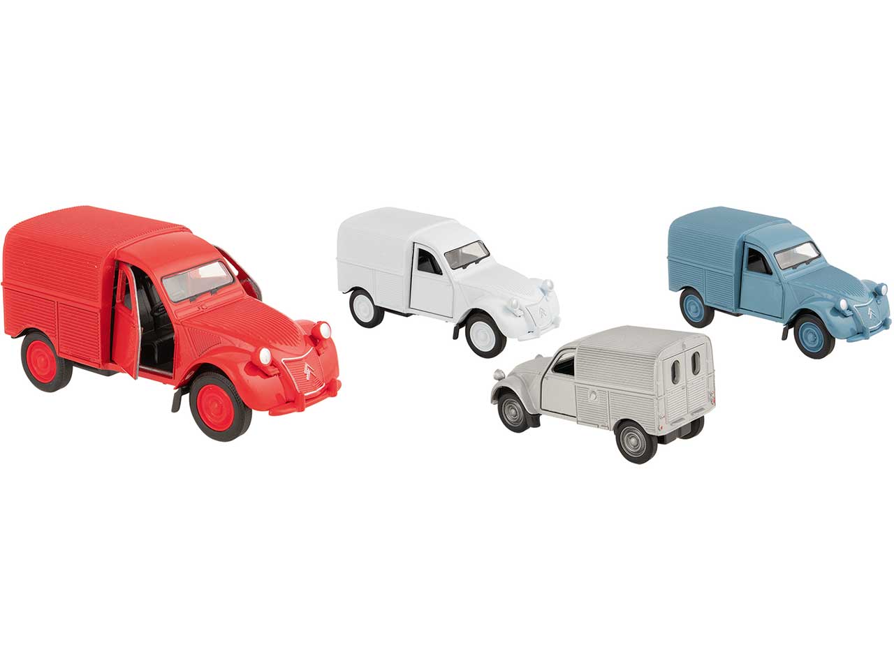 Goki metalni autić Citroën 2CV Fourgonnette - Slika 2