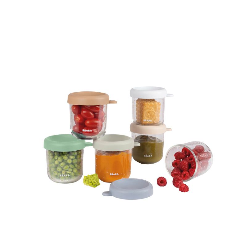 Beaba Set od 6 250 ml Natural color mix - Slika 4